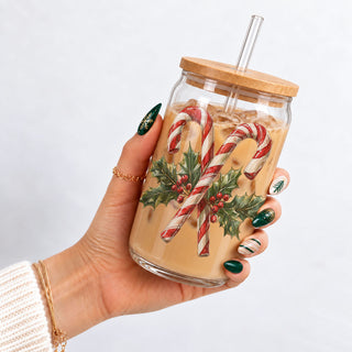 Candy Cane Holly 17oz