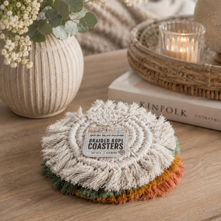 Braided Tassel Coasters