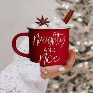 Naughty and Nice mug for Christmas brunch
Funny Christmas brunch mug
Holiday mug for Christmas breakfast table
Naughty and Nice mug for festive breakfast
Christmas mug for cozy December mornings
Naughty and Nice mug for December coffee
Funny ceramic mug for the holiday season
Naughty and Nice mug for Christmas gift exchange
Funny Christmas mug for secret Santa