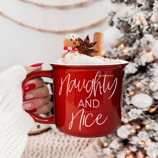 holiday cups for women
Christmas coffee accessories
winter mugs for cocoa
trending Christmas mugs
festive coffee cups online
Christmas kitchen accessories
Naughty and Nice Christmas mug
Funny Naughty and Nice mug
Christmas ceramic mug with Naughty and Nice saying
Naughty and Nice holiday coffee cup
Funny Christmas coffee mug with Naughty and Nice quote
Christmas ceramic mug for seasonal sipping
Naughty and Nice mug for cozy Christmas drinks
Funny red green mug for Christmas gifts
