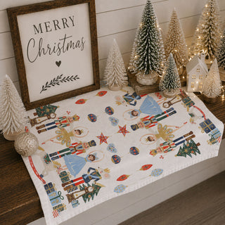 seasonal gift for cozy home kitchen towel
holiday gift idea for traditional decor lovers
european style christmas kitchen towel nutcracker theme
french cottage christmas kitchen decor towel
heirloom style holiday kitchen towel classic design
kitchen towel for holiday entertaining christmas decor
dish towel for christmas dinner prep festive style