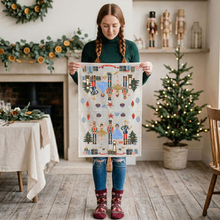 nutcracker ballet christmas kitchen decor towel
ballerina christmas dish towel elegant holiday design
ballet inspired christmas kitchen towel decor
elegant holiday kitchen towel nutcracker and ballerina