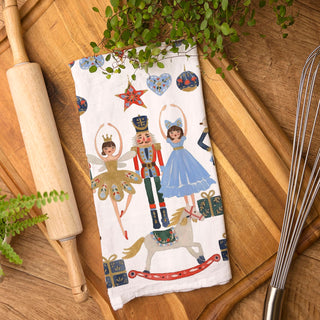 vintage inspired nutcracker holiday dish cloth
ballet christmas decor kitchen towel nutcracker theme
dance lover christmas kitchen towel gift idea
theater inspired holiday kitchen decor towel
holiday kitchen cloth for cleaning and decorating
christmas towel for serving and styling kitchen