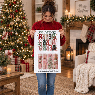 soft girl christmas decor kitchen towel nutcracker theme
pretty pink holiday towel for baking and kitchen decorating
unique pink christmas towel gift for hostess or mom
trendy christmas kitchen towel pink aesthetic home decor
soft cotton christmas kitchen towel pink festive print
lightweight flour sack christmas towel pink decor
durable kitchen towel holiday use pink christmas design
absorbent dish towel festive pink holiday theme