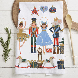 nutcracker themed christmas gift for her kitchen
unique christmas gift for holiday decorators towel
thoughtful hostess present christmas kitchen towel
holiday kitchen gift for elegant home lovers
gift for someone who loves classic christmas decor