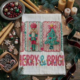 cute pink holiday kitchen towel cozy christmas design
festive pink nutcracker towel for christmas kitchen styling
coquette christmas kitchen towel pink holiday aesthetic decor
soft pink christmas towel trendy feminine kitchen styling