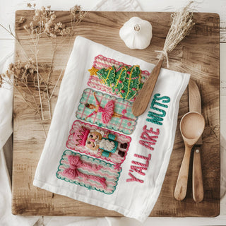 trendy pink holiday decor towel for stylish kitchen setup
unique pink christmas towel gift for home decor lovers
cozy pink christmas dish towel for festive kitchen styling
pretty nutcracker kitchen towel pink christmas aesthetic
