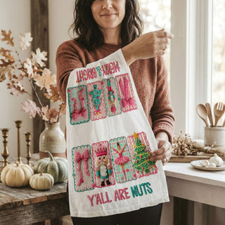 girly holiday kitchen decor pink nutcracker towel aesthetic
pink bow christmas kitchen towel cozy feminine holiday vibe
pastel christmas kitchen towel soft aesthetic home decor
instagram style pink christmas kitchen towel festive look