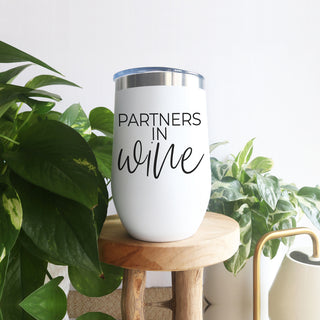 Partners in wine tumbler 17oz
Friendship wine cup partners
Partners in wine tumbler gift
Wine tumbler partners accessories