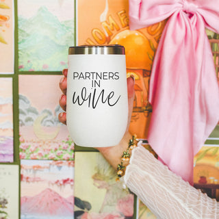 Bulk Partners wine accessories
Friend humor wine tumbler gift
Friend wine gifts under 50
Partners in wine tumbler gift
Friendship wine gift for her