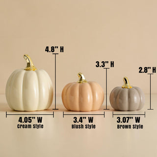 chic fall decor neutral pumpkins home styling
modern farmhouse fall decor ceramic pumpkin set
neutral halloween decor pumpkins elegant style
minimal fall decor pumpkins soft color tones
contemporary pumpkin decor set for fall home
neutral seasonal decor pumpkins modern interior
aesthetic fall decor pumpkins neutral color palette