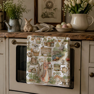 rabbit lover spring gift
Easter gift for gardener
spring gift for gardener
gardening lover Easter gift
cottagecore Easter gift
cottagecore spring gift
farmhouse Easter gift for women
country spring gift
English cottage gift for her
garden lover tea towel
bunny lover kitchen towel
rabbit lover kitchen gift
Easter basket gift for adults
Easter basket filler for women
Easter basket stuffer for mom
Easter basket gift for grandma
Easter basket gift for teacher
adult Easter basket gift
spring gift basket filler
