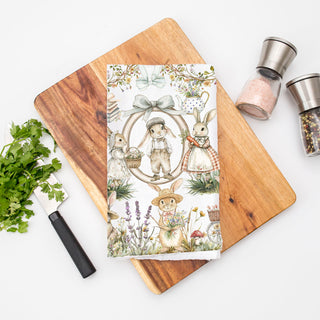English countryside bunny kitchen towel storybook spring
Cottage core Peter Rabbit dish towel vintage watercolor
Shabby farmhouse bunny kitchen towel Victorian Easter
Vintage English garden Peter Rabbit towel spring