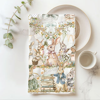 Peter Rabbit fan gift kitchen towel vintage Easter
Beatrix Potter lover gift bunny dish towel watercolor
Book collector gift Peter Rabbit kitchen towel storybook
Vintage lover gift bunny towel Easter watercolor spring