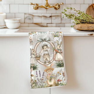 Nursery decor Peter Rabbit kitchen towel vintage farmhouse
Baby shower gift bunny dish towel watercolor storybook
Easter basket Peter Rabbit kitchen towel vintage spring
Children's room gift bunny towel watercolor Easter