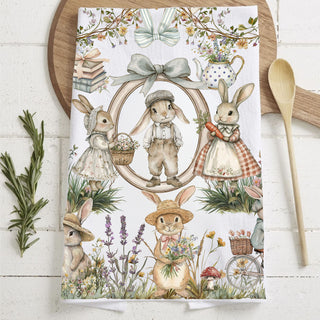 vintage storybook bunny kitchen towel
peter rabbit style easter towel
watercolor bunny farmhouse towel
classic storybook rabbit tea towel
easter kitchen towel vintage design
cottagecore bunny dish towel
antique easter bunny print towel