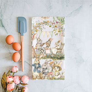 Children's classic bunny towel farmhouse spring storybook
Book illustration Peter Rabbit dish towel vintage watercolor
Victorian dress bunny kitchen towel Peter Rabbit Easter
Gingham bunny dish towel vintage watercolor storybook