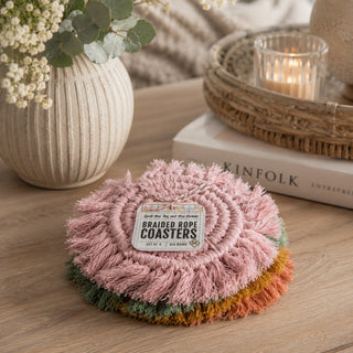 Braided Tassel Coasters