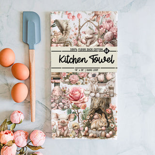 Wicker basket bunny kitchen towel pink cottage Easter
Garden tools bunny dish towel dusty rose cottage spring
Pink cottage door bunny kitchen towel rose watercolor
Vintage bicycle bunny towel blush pink cottage farmhouse