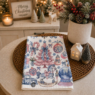 kitchen towel with gingerbread man
pink Christmas tree kitchen towel
Christmas rocking horse tea towel
snowman Christmas dish towel
Christmas truck tea towel
Christmas ornament kitchen towel
candy cane holiday tea towel
cute pink Christmas decor
whimsical pink holiday decor
vintage Christmas illustration towel
watercolor Christmas kitchen towel
illustrated holiday tea towel
feminine holiday home decor
Christmas towel for oven handle
decorative tea towel for Christmas kitchen
pink and blue Christmas tea towe