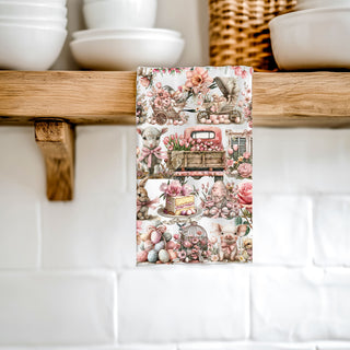 Shabby cottage pink bunny kitchen towel rose watercolor
Cottagecore Victorian bunny towel blush pink farmhouse
English garden pink bunny kitchen towel cottage Easter
Romantic blush bunny dish towel vintage cottage spring