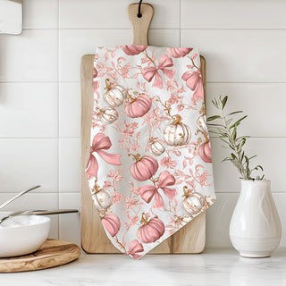pink pumpkin print towel for pumpkin spice gift basket
chic pink pumpkin decorative towel for entryway ladder
pink pumpkin fall décor piece for romantic farmhouse home
pastel pink pumpkin kitchen towel for influencer style décor
minimal pink pumpkin kitchen towel for modern pink fall décor