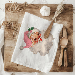 vintage inspired christmas kitchen accessories
cottagecore christmas kitchen towel santa
traditional christmas decor kitchen towel
mrs claus face kitchen towel christmas decor
santa claus face retro tea towel holiday
vintage santa illustration kitchen towel