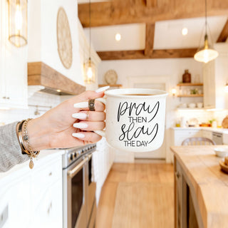 Christian encouragement gift for friends
pray then slay mug for moms
motivational mug for teachers pray then slay the day
Christian graduation gift mug pray then slay the day
Christian birthday gift mug pray then slay the day
religious inspirational coffee mug
scripture inspired mug pray then slay the day