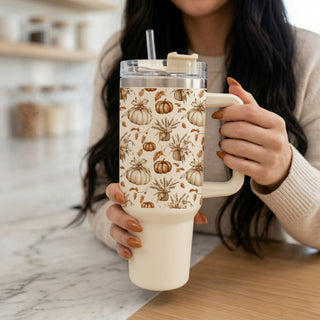 cozy autumn coffee station cup
cute pumpkin tumbler for office desk
warm harvest aesthetic tumbler
neutral fall coffee tumbler
pumpkin leaves travel mug aesthetic
cute pumpkin tumbler gift idea
autumn pumpkin tumbler with reusable straw
cozy warm beige tumbler
pumpkin cup aesthetic for women
neutral seasonal tumbler aesthetic
fall pumpkin tumbler for commuters
cute pumpkin patch coffee cup