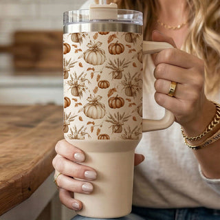 Wholesale pumpkin fall tumbler
40 oz pumpkin tumbler with handle
neutral pumpkin tumbler aesthetic
pumpkin spice season tumbler
autumn pumpkin travel mug
cozy pumpkin coffee tumbler
pumpkin patch tumbler cup
neutral fall pumpkin cup
pumpkin leaves tumbler aesthetic