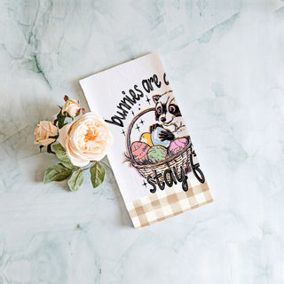 Farmhouse humor raccoon kitchen towel Easter gingham
Modern farmhouse Easter dish towel funny raccoon spring
Rustic raccoon kitchen towel Easter eggs humor farmhouse
Cottage style Easter towel funny raccoon gingham