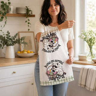 Funny raccoon Easter dish towel bunnies overrated spring
Raccoon humor kitchen towel Easter eggs farmhouse gingham
Bunnies overrated raccoon towel funny Easter spring
Feral raccoon Easter kitchen towel humor eggs farmhouse