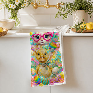 Easter brunch decor towel
spring entertaining kitchen towel
Easter entertaining tea towel
Easter hostess gift
spring hostess gift
bunny hostess gift
duck Easter hostess gift
Easter gift for her
spring gift for her
Easter gift for mom
spring gift for mom
Easter gift for grandma
spring gift for grandma
Easter gift for sister
spring gift for sister
Easter gift for friend
spring gift for friend
Easter gift for teacher
spring teacher gift
Easter gift for coworker
spring coworker gift
Easter basket gift for adult