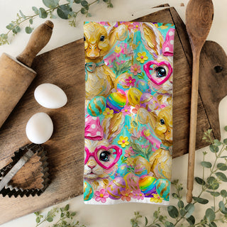 Easter Sunday kitchen towel
Easter morning decor towel
spring holiday kitchen towel
Easter celebration decor
spring celebration towel
cheerful bunny decor towel
adorable Easter tea towel
sweet spring bunny towel
pink and pastel Easter kitchen towel
aqua pink Easter decor towel
colorful bunny rabbit kitchen accessory
duckling kitchen accessory for spring
Easter decor towel with tulips
spring towel styled with tulips
Easter towel with bunny figurine styling
colorful Easter towel lifestyle photo