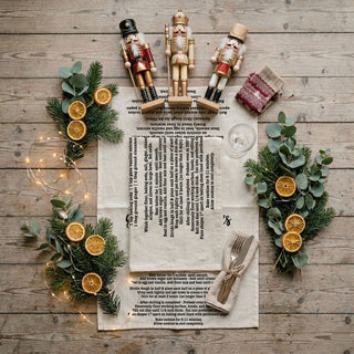 wholesale giftable kitchen towel with recipe christmas
stocking stuffer for baker kitchen towel recipe
small christmas gift baking kitchen towel
christmas gift for home cook kitchen towel
thoughtful christmas gift recipe kitchen towel in bulk