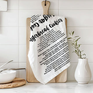 Wholesale baking essentials christmas kitchen towel recipe
holiday cookie recipe towel kitchen decor
kitchen towel with baking instructions gingerbread
christmas cookie baking decor kitchen towel recipe
recipe towel for holiday baking gingerbread cookies