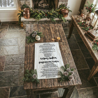 christmas kitchen decor towel recipe aesthetic
holiday home decor kitchen towel baking theme
cozy christmas kitchen towel recipe design
festive kitchen styling towel gingerbread recipe
minimal christmas decor kitchen towel recipe print