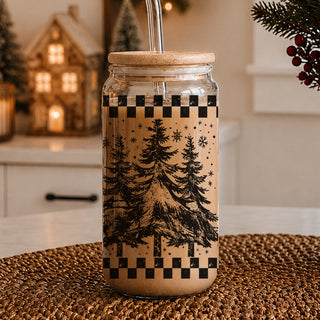 Retro Christmas Tree 17oz