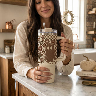 cute floral ghost tumbler
ghost tumbler for iced coffee
retro spooky girl tumbler
neutral spooky aesthetic cup
checkered goth tumbler
cute ghost travel tumbler
cozy halloween tumbler aesthetic
retro floral skull cup
halloween coffee station tumbler
neutral spooky drinkware