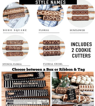 Floral Rolling Pins