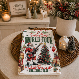 Wholesale edgy Santa Claus Christmas kitchen towel design
cool Santa Christmas decor kitchen towel
modern Santa Claus holiday dish towel
trendy Christmas kitchen towel Santa guitar
hip Santa Claus Christmas kitchen decor
Funny Christmas Kitchen Towel – Rocking Santa Claus World Tour Dish Towel – Festive Holiday Kitchen Decor Gift for Mom, Hostess, Music Lovers