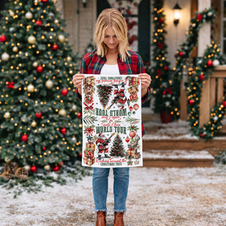 woman holding rock Santa Christmas kitchen towel
holiday kitchen towel displayed festive Santa decor
Christmas towel styled in modern farmhouse kitchen
Santa music towel lifestyle holiday home
festive kitchen towel Christmas Santa scene
early Christmas decor kitchen towel Santa
last minute Christmas gift kitchen towel music