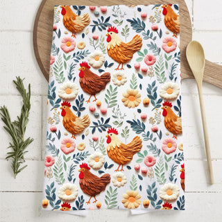 spring kitchen towel gift farmhouse decor lover
easter chicken towel floral farmhouse gift
country kitchen towel for chicken lovers
farmhouse towel perfect for hostess gifts
chicken towel spring boutique best seller
cute floral towel for country kitchens
rustic farmhouse chicken towel limited edition in bulk