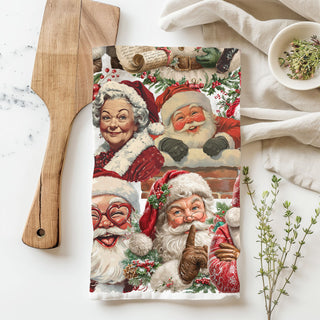 funny Christmas gift for coworker kitchen towel
holiday gift for sister funny dish towel
Christmas gift for hostess funny kitchen decor
humorous gift for mother in law Christmas towel
gag gift kitchen towel Santa theme