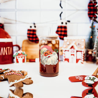 Wholesale Vintage santa cup
retro santa glass cups
santa claus face cups
santa claus face coffee mugs
