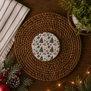 Neutral Christmas decorations ceramic coaster
Cozy cottage Christmas drink coasters
Vintage inspired Christmas home decor coaster
Holiday shelf styling Christmas ceramic coaster
cute Christmas ceramic coaster gift for women who love holiday decorating
festive holiday coaster perfect for Christmas coffee bars and kitchens
cozy Christmas home decor accessory for farmhouse style homes