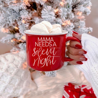 Funny Christmas mug for moms hiding in the pantry
Christmas mug for moms wrapping gifts after bedtime
Funny mug for Christmas Eve mom duties
Mama Needs a Silent Night mug for tired Christmas moms
Funny Christmas mug for moms doing everything
Christmas mug for the mom behind the magic
Funny holiday mug for moms making Christmas happen