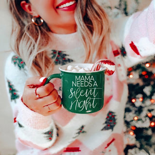 Mama Needs a Silent Night mug for Christmas shopping survival
Funny Christmas mug for holiday shopping season
Mama Needs a Silent Night mug for gift wrapping fuel
Christmas mug for caffeine fueled holiday prep
Funny mug for decorating the Christmas tree
Mama Needs a Silent Night mug for Christmas tree decorating
Holiday mug for festive chaos
Funny Christmas mug for chaotic holiday vibes