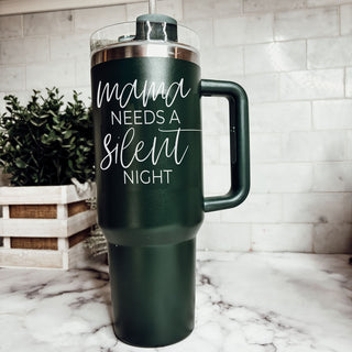 Green 40oz tumbler
Hunter green 40oz