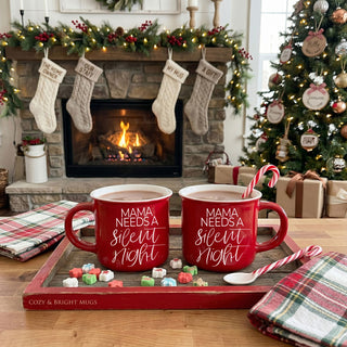 Christmas mug for festive selfie props
Mama Needs a Silent Night mug for Christmas pajama photos
Funny holiday mug for matching Christmas pajamas
Christmas mug for pajama party coffee
Mama Needs a Silent Night mug for Christmas brunch
Funny Christmas brunch mug for moms
Holiday mug for Christmas breakfast table
Mama Needs a Silent Night mug for festive breakfast
Funny mug for Christmas morning breakfast